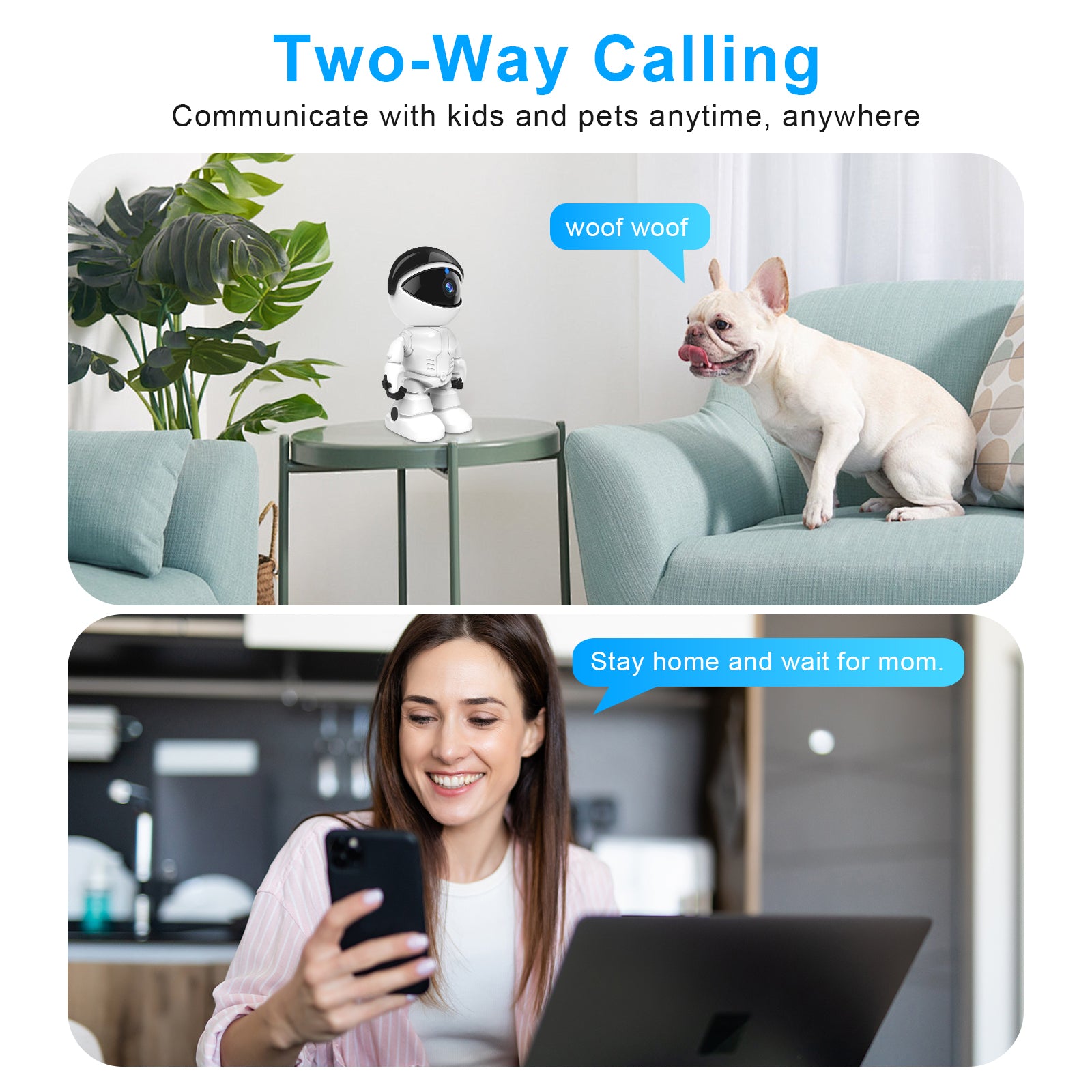 Noahtec 2K Wireless Indoor Light Bulb WiFi Security Camera