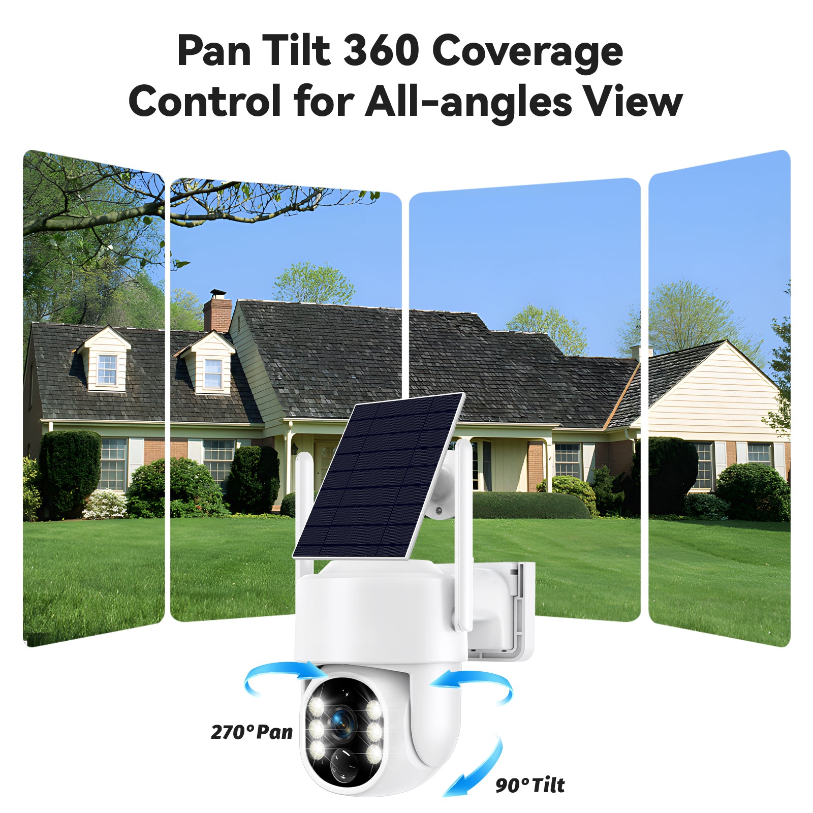Wireless Outdoor Solar Security Cameras