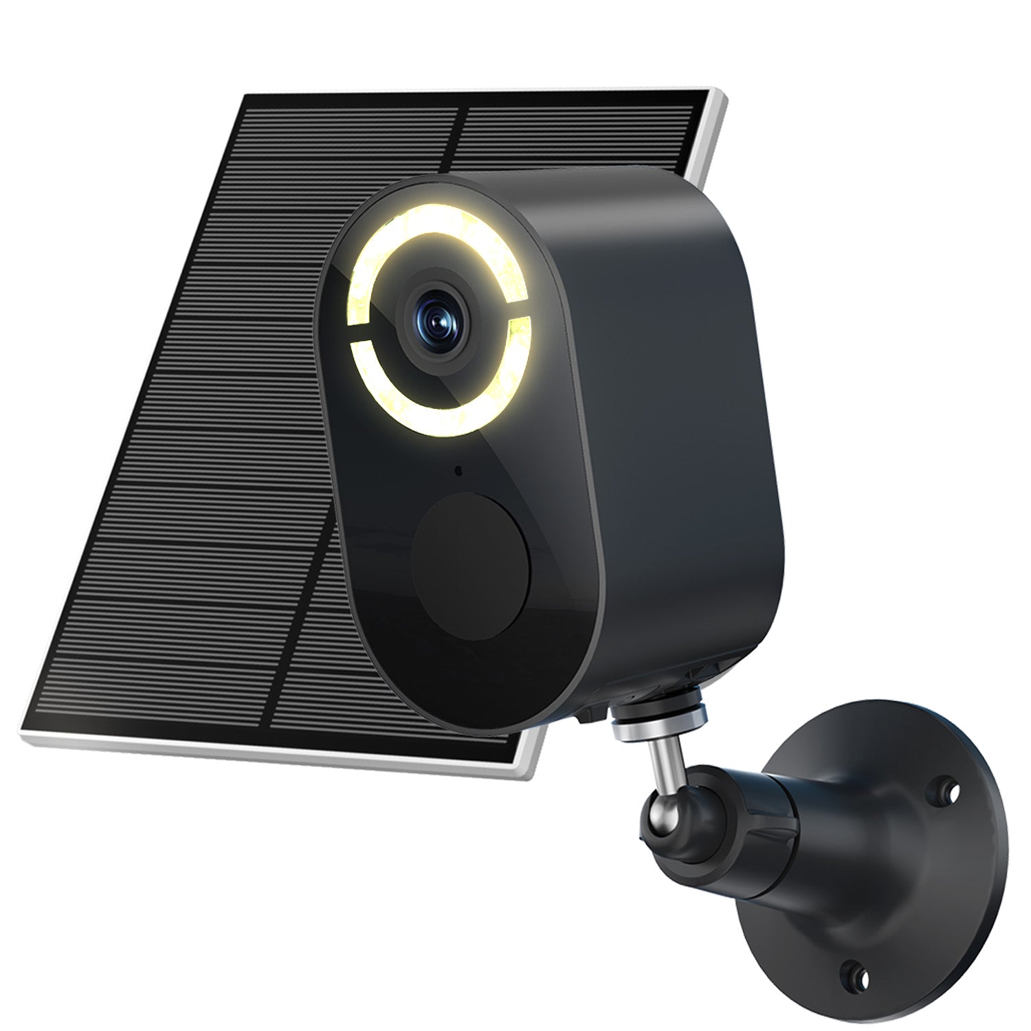 Wireless Outdoor Security Camera with Solar Panel