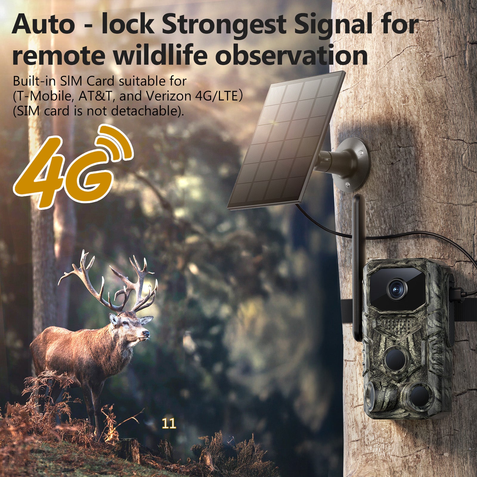 Noahtec 4G LTE Cellular Trail Camera
