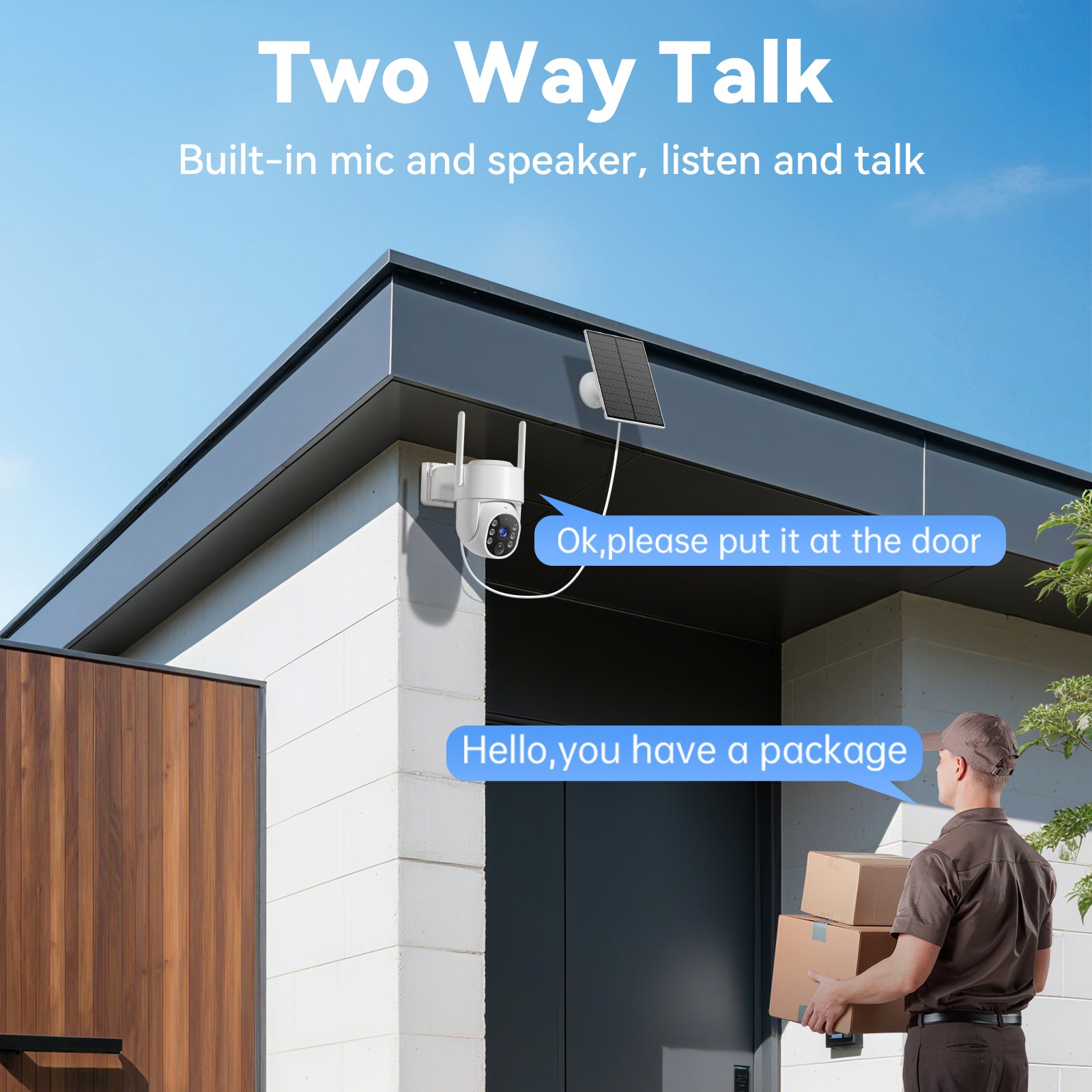 Wireless Outdoor Solar Security Cameras