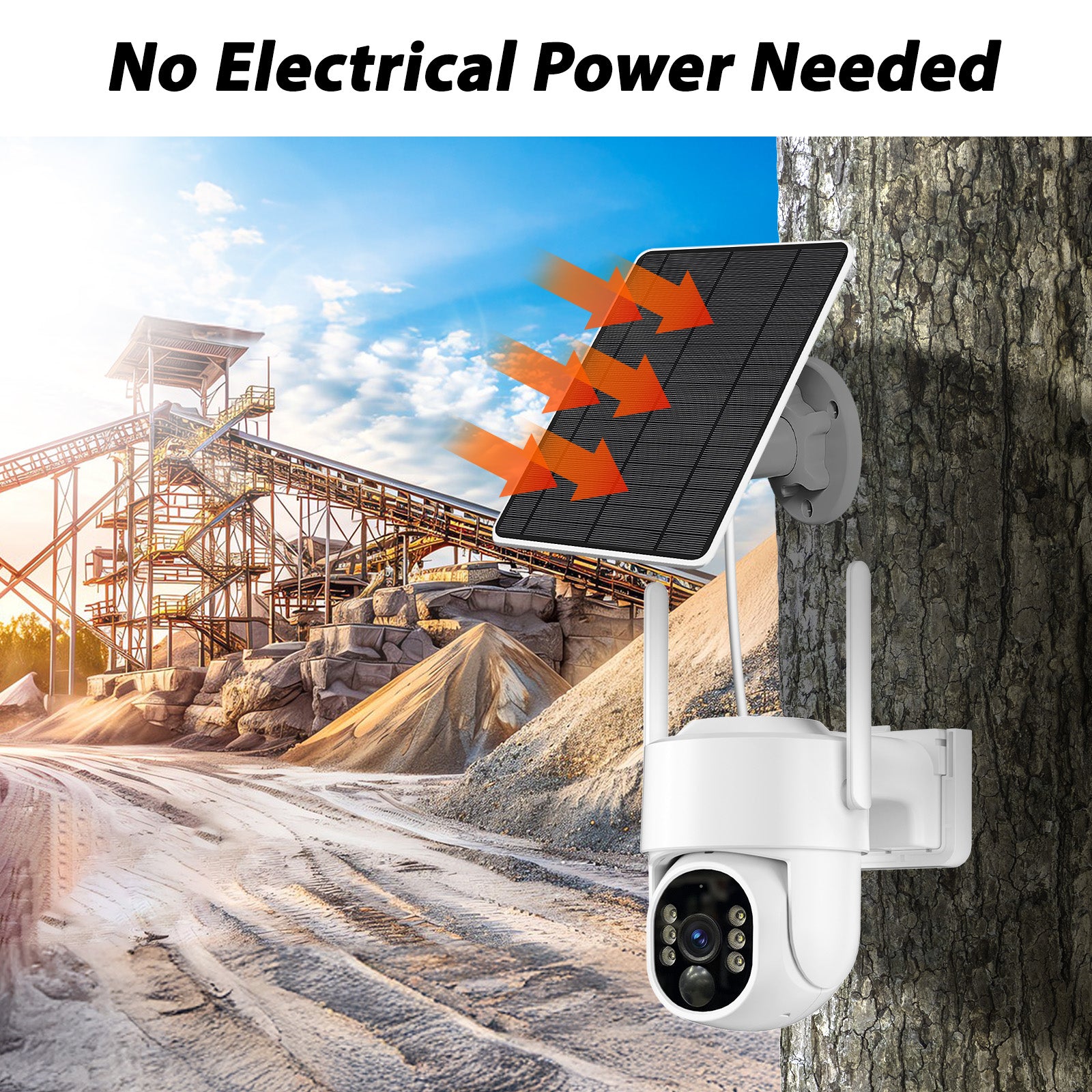 Wireless Outdoor Solar Security Cameras