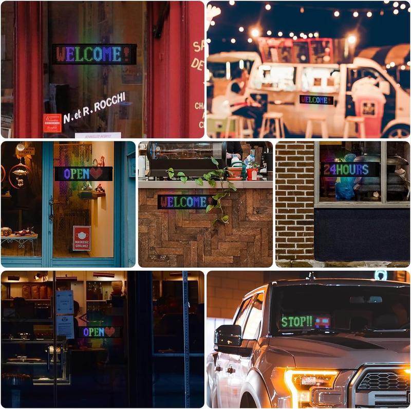 Scrolling Huge Bright Advertising LED Signs