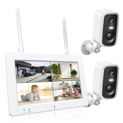 Wireless Camera with Touchscreen Monitor