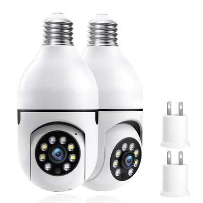 Smart WiFi Bulb Security Camera – Light Socket IP Camera