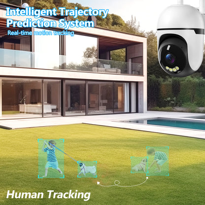 Outdoor Waterproof WiFi PTZ Security Camera – Smart Surveillance