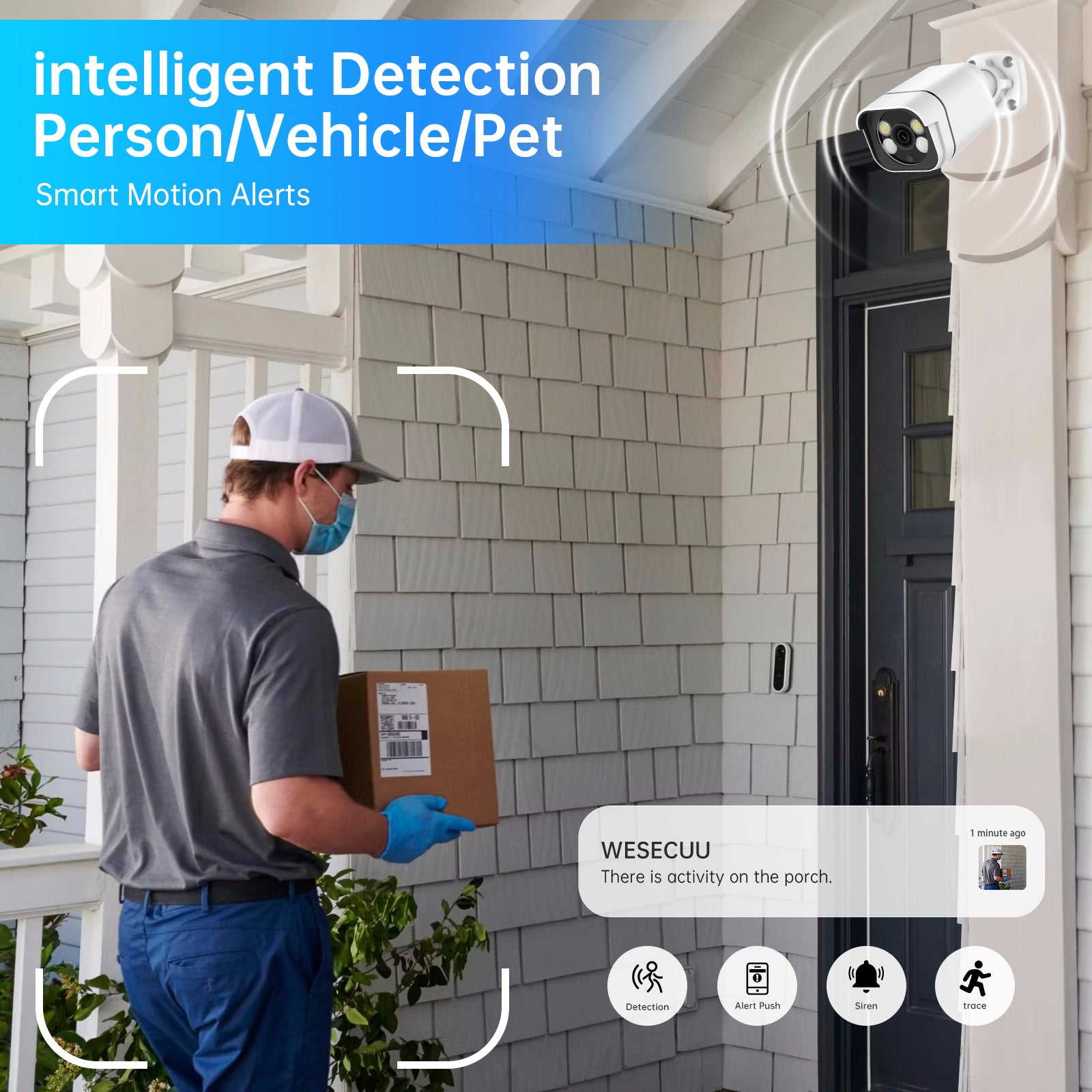 PoE Security Camera System