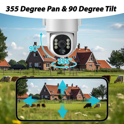 Wireless Outdoor Solar Security Cameras