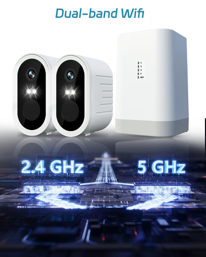 Wireless Camera WIFI Rechargeable Battery